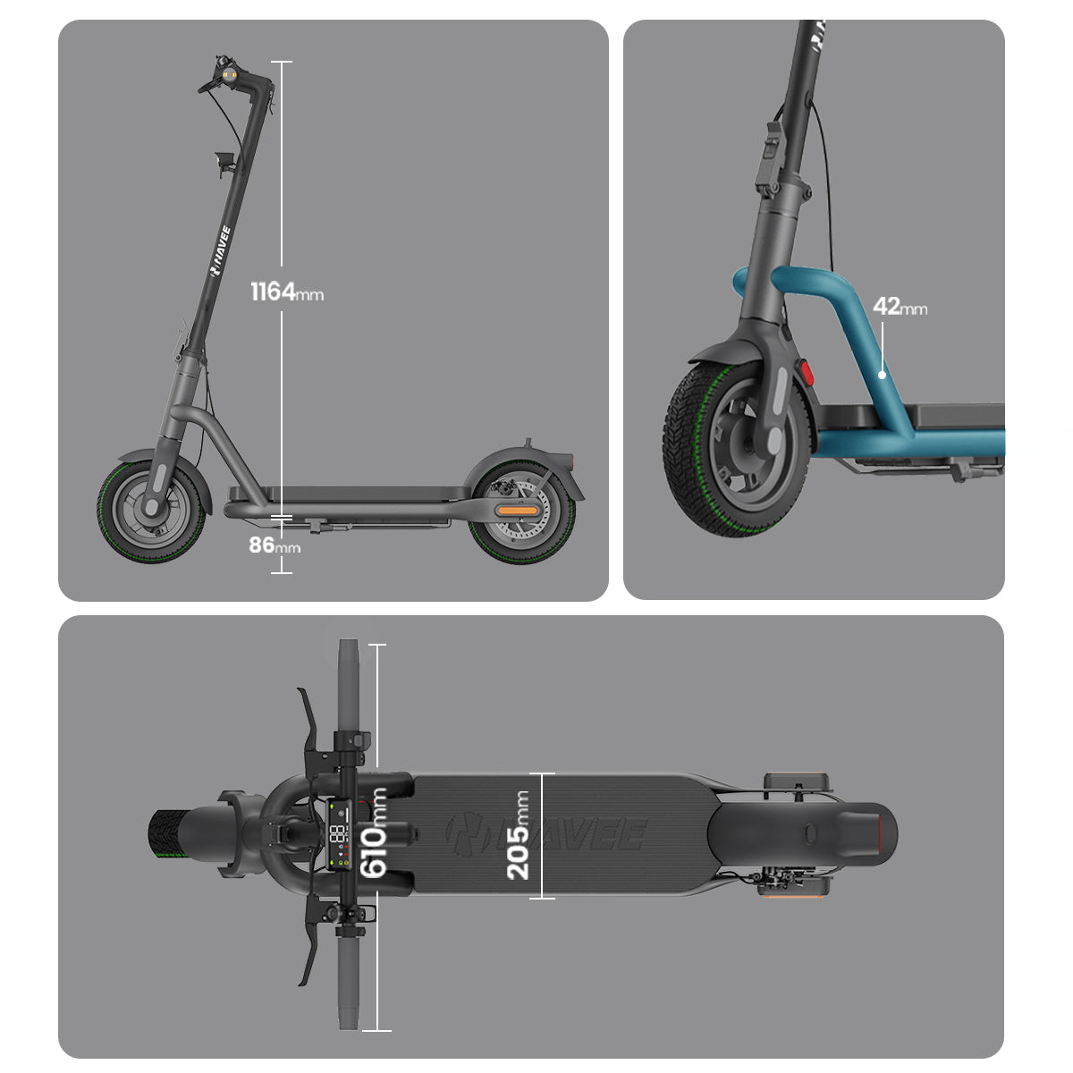 NAVEE Monopattino Elettrico N65i